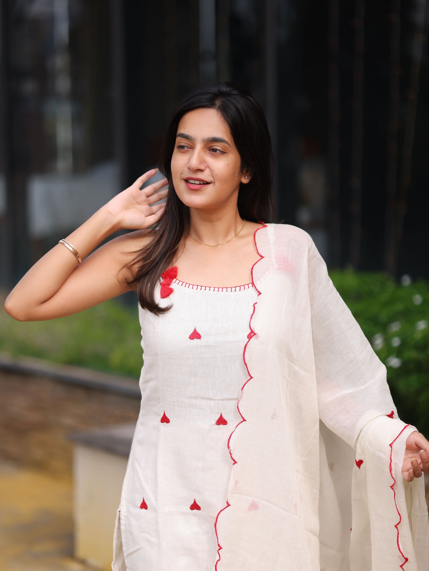 LITTLE HEART KURTA SET