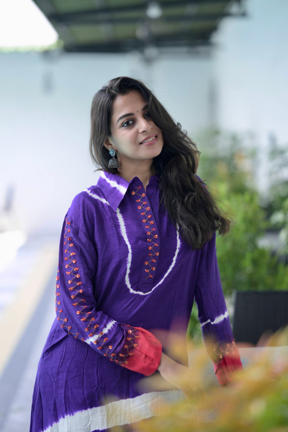 PURPLE TIE & DYE SUIT⁷
