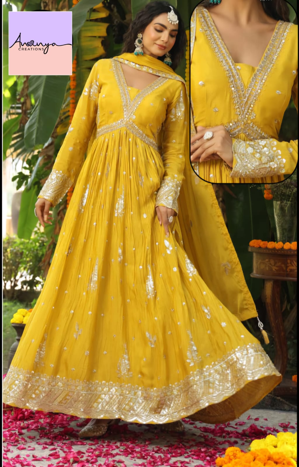 SITARA ALIA MAXI DRESS – Ananya Creations