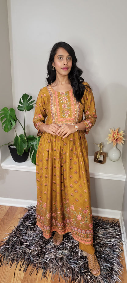 MUSTARD NYRA MUSLIN SUIT