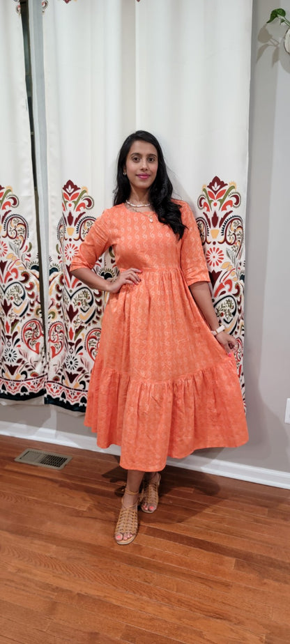 orange dress for work What to Wear to Work in the Summer