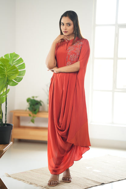 SPARKLE INDO-WESTERN TUNIC