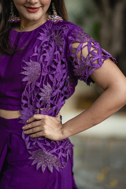 PLUM FUSION DRESS