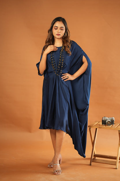 DRAPE STYLE - NAVY BLUE