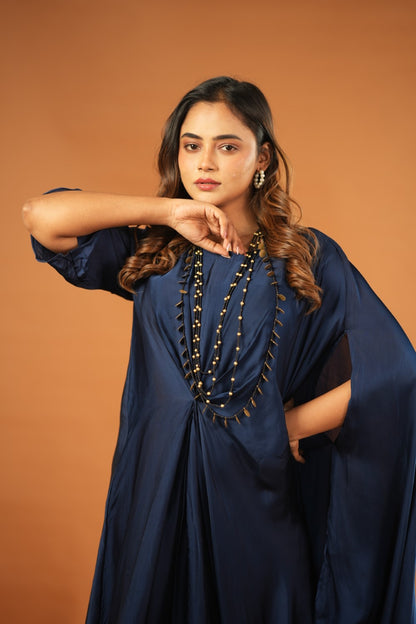 DRAPE STYLE - NAVY BLUE