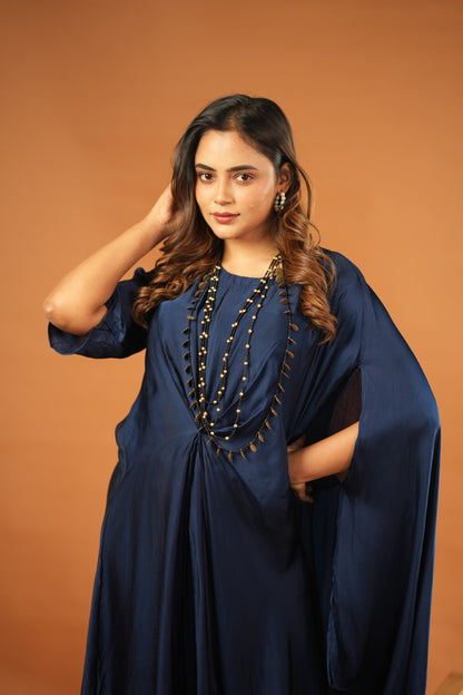 DRAPE STYLE - NAVY BLUE