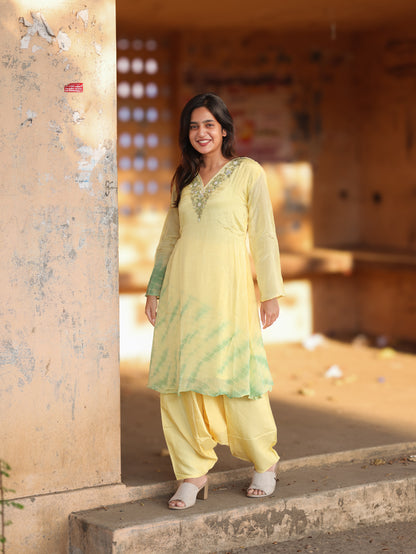 LEMON MIST PATIYALA SET
