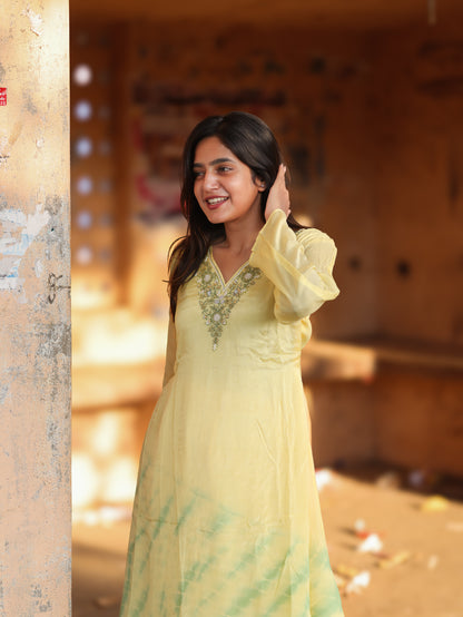 LEMON MIST PATIYALA SET