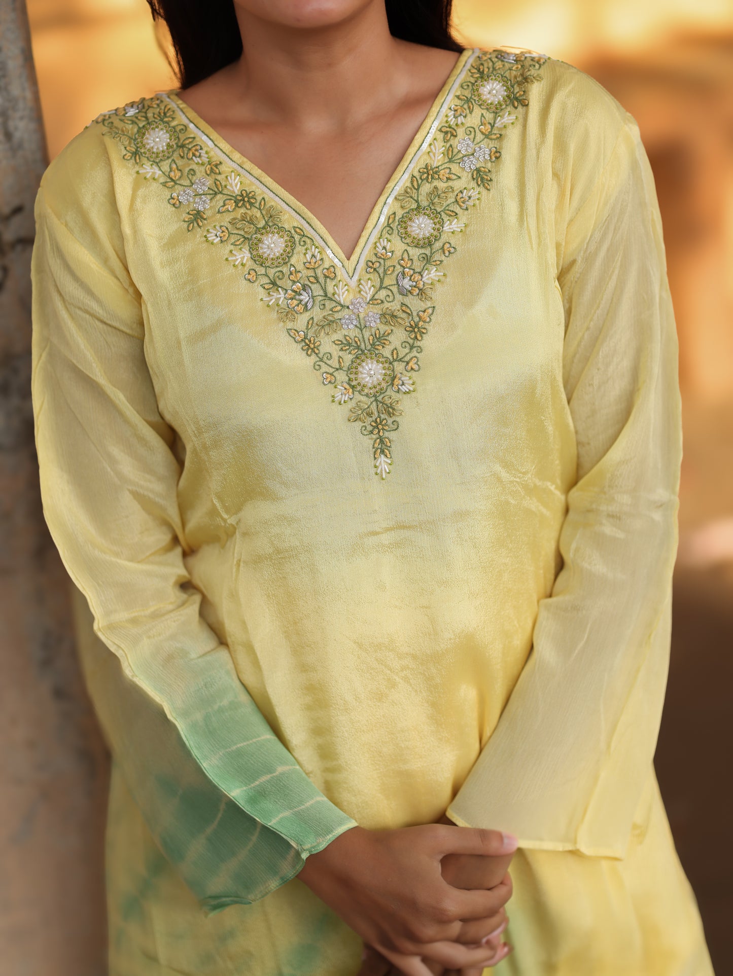LEMON MIST PATIYALA SET