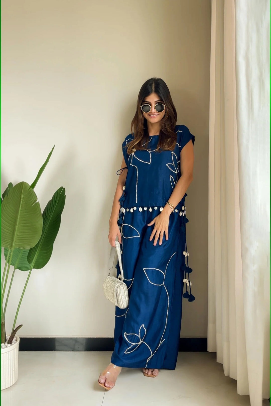 BLUE BELLE CO-ORD SET