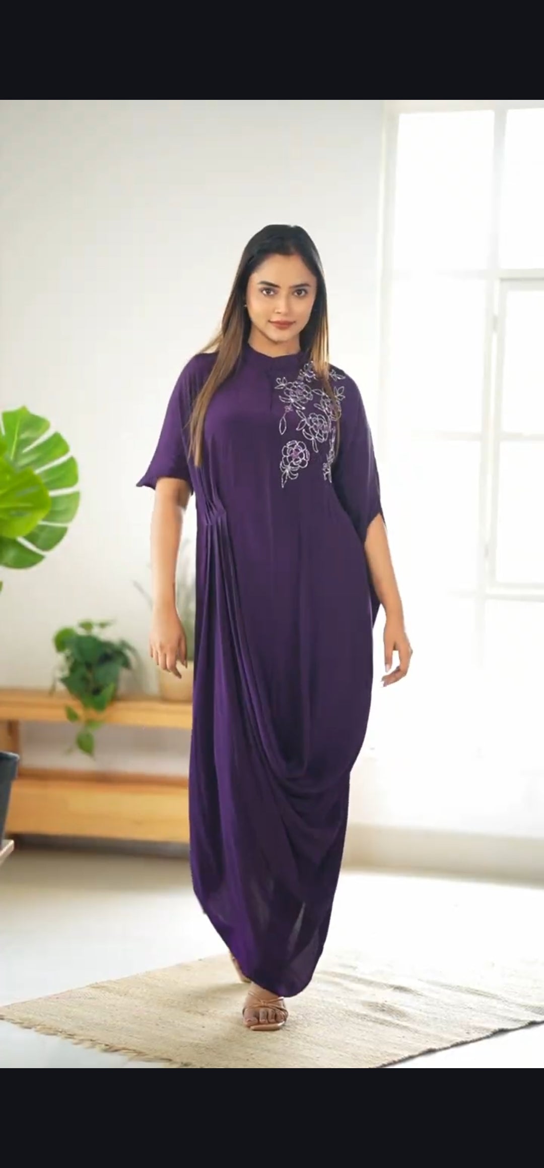 SPARKLE INDO-WESTERN TUNIC